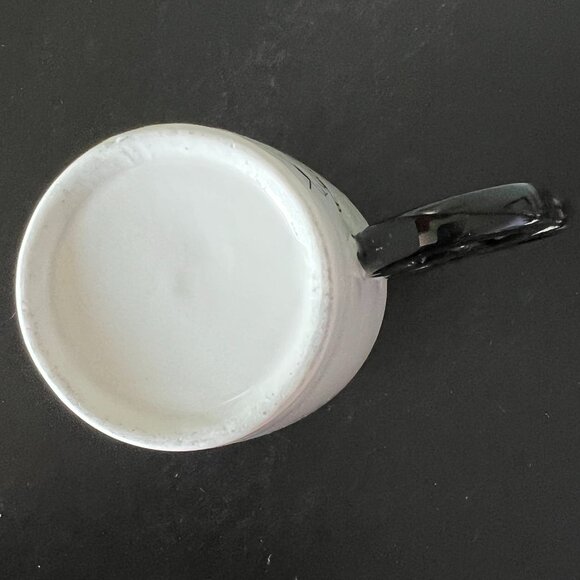 Musical Notes Ceramic Cup Mug w/ Treble Clef Handle ~ Music Lover ~ Musician - Picture 8 of 8